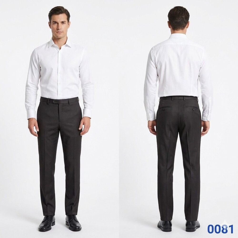 Men's Haggar Premium Comfort dress pants, 30x30, Black - 0081